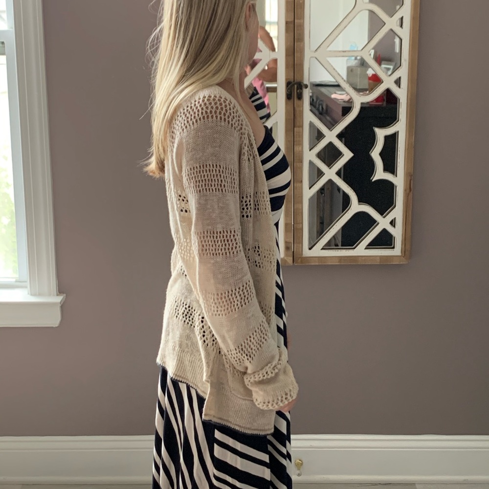 Lucky cable sweater